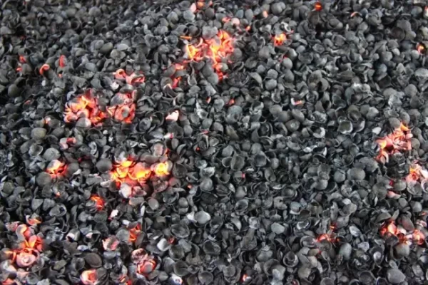 Fındık Kabuğu Karbonize Kömür Hazelnut Shell Carbonized Coal_toptankabuksatisicom