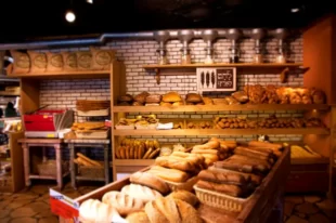 Fındık kabuğu Somun ekmek fırını